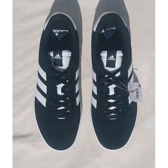 Adidas VL Court 3.0 Men\'s Footwear Shoe Athletic Sneakers Size 11.5 Black White main image 4